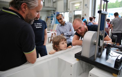 LNDW im Wasserbaulabor, Turbine