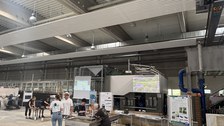 BIBOB-Stand im Wasserbaulabor