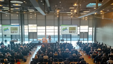 Presentation of the BIBOB project at the 49th Dresden Hydraulic Engineering Colloquium by Dr Heyer.