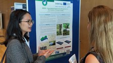 BIBOB-Poster wird beim Wasserbaukolloquium präsentiert.