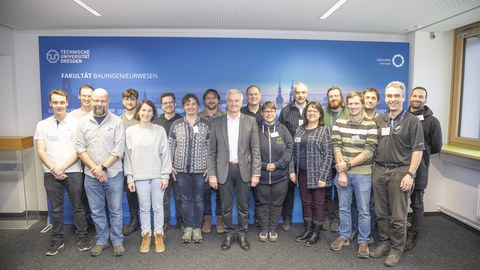 Gruppenfoto vom Kick-Off Meeting von BIBOB