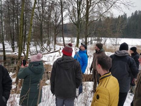 Besichtigung von Biberstandorten