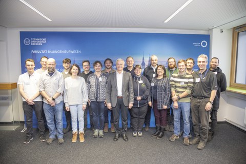 Gruppenfoto Kick-Off-Meeting BIBOB