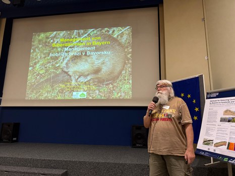 Vortrag während des Workshop