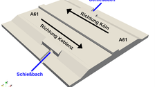 Schematische Darstellung der Geometrieerstellung für den Schadensfall ID 5-5; Durchlassbauwerk Schießbach.