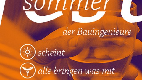 Einladung zum Sommerfest der Bauingenieure