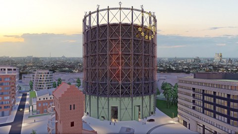 Gasometers auf dem EUREF Campus