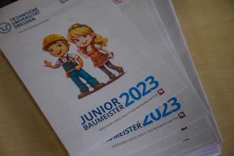 Laufzettel für den Juniorbaumeister