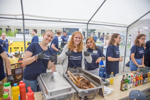 Die Mädels vom Fachschaftsrat 