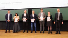 Gruppenbild auf der Bühne