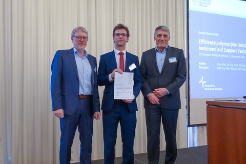 Gruppenbild auf der Bühne