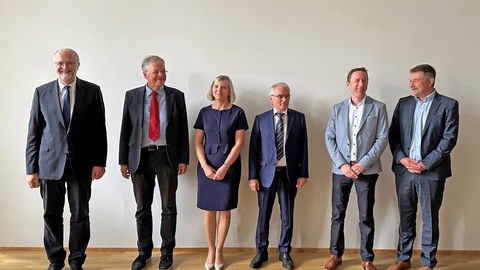 Gruppenbild der Promotionskommission