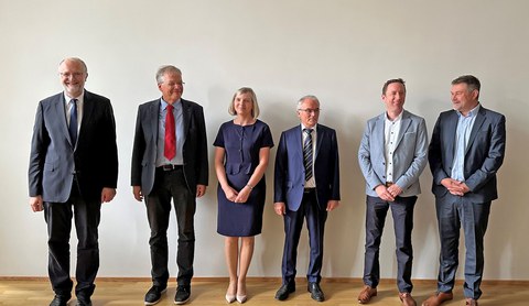 Gruppenbild der Promotionskommission