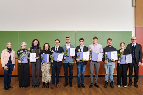 Gruppenbild der Preisträger