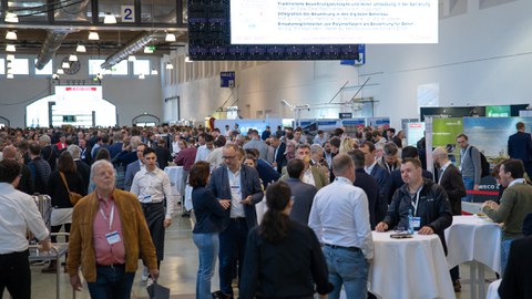 Pause beim Brückenbausymposium