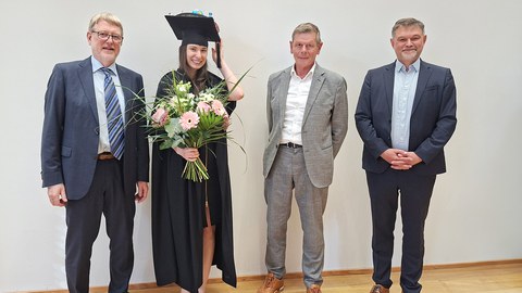 Gruppenbild der Promotionskommission