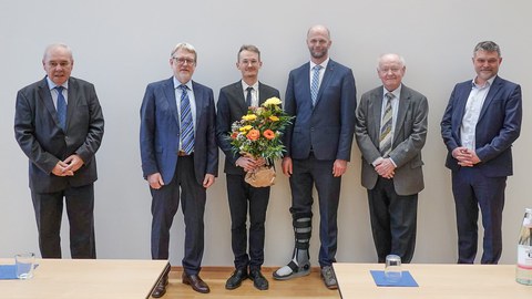 Gruppenbild der Promotionskommission