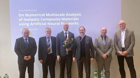 Gruppenbild der Promotionskommission