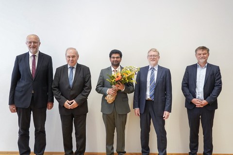 Gruppenbild der Promotionskommission