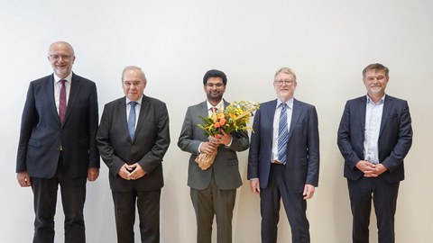 Gruppenbild der Promotionskommission