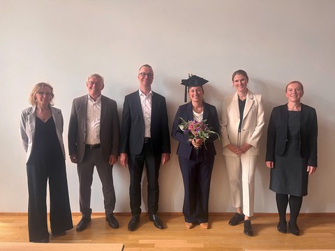 Gruppenbild der Promotionskommission