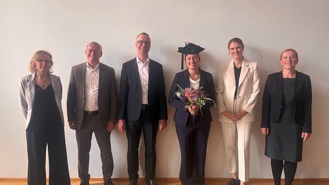 Gruppenbild der Promotionskommission