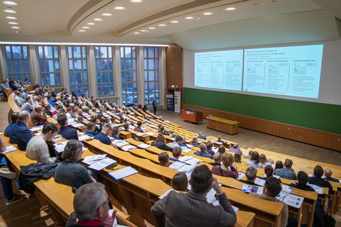 Blick in das Auditorium
