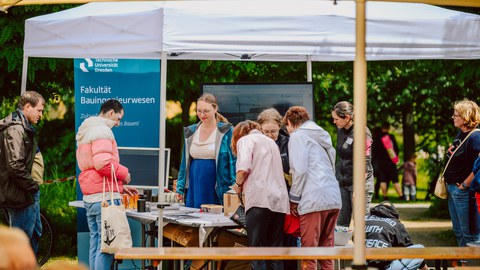 Stand der Fakultät Bauingenieurwesen