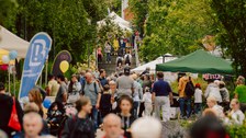 Viele Besucher auf dem Fest