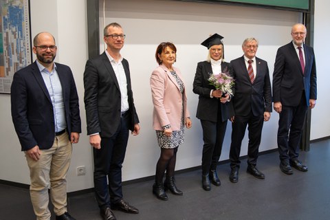 Gruppenbild der Promotionskommission