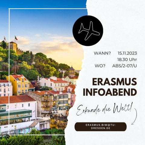 Einladung zum Erasmus-Infoabend