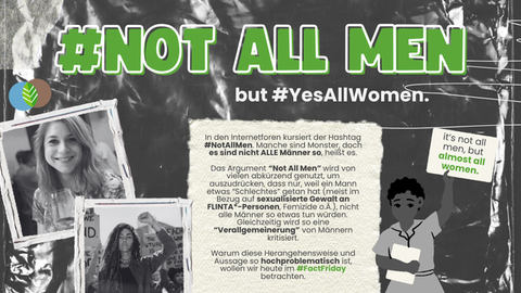 #NotAllMen Header