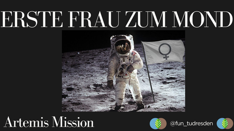 Erste Frau Mond