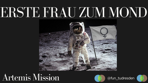 Erste Frau Mond