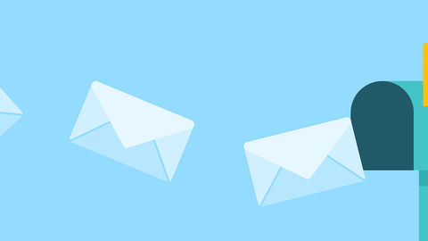 Briefkasten, Briefumschläge, Post