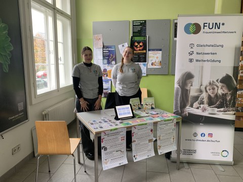 Stand bei den Diversity Tagen