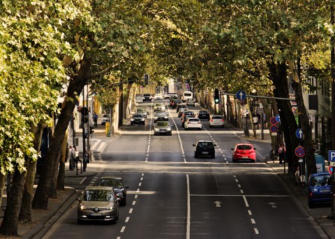 Stadtverkehr Straße