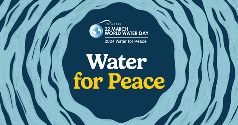 Banner der Kampagne zum Weltwassertag