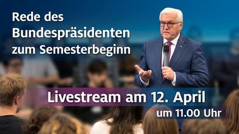 mirakel Miniature udslettelse Rede des Bundespräsidenten zum Semesterbeginn — Bereich Bau und Umwelt — TU  Dresden