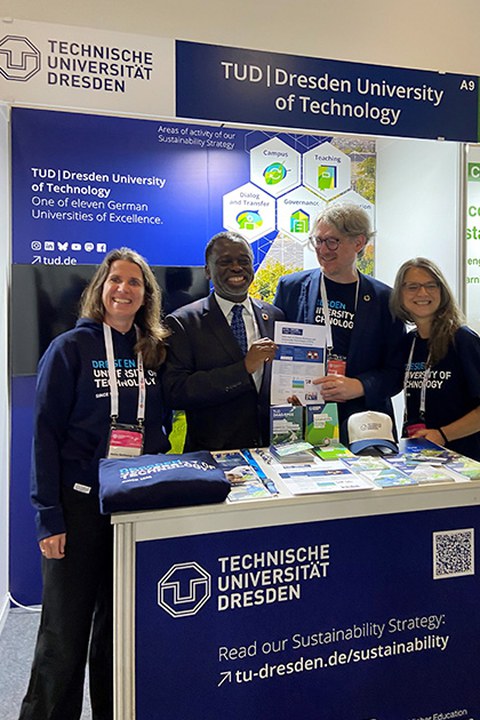 GSDC 2025 TUD Delegation mit Prof. Marwala