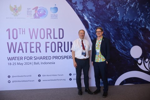 World Water Forum 2024_André Lindner und Daniel Karthe