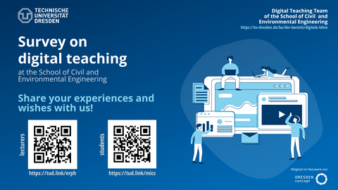 Student survey on digital teaching at the School of Civil and Environmental Engineering. Share your experiences and wishes with us!