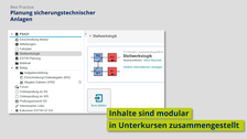 Screenshot aus OPAL: Inhalte sind modular in Unterkursen aufgebaut.