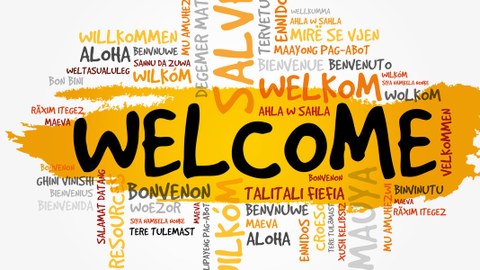 Welcome graphic