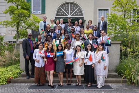 Group photo of EM49 cohort
