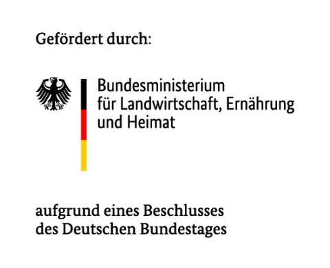 Hinweis zur Projektförderung durch das BMLEH