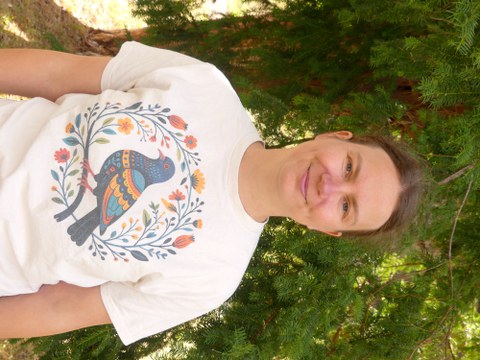 A portraitphoto of Julia Fält-Nardmann