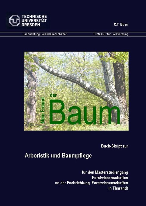 Titelblatt Skript Einführung in die Arboristik/Baumpflege