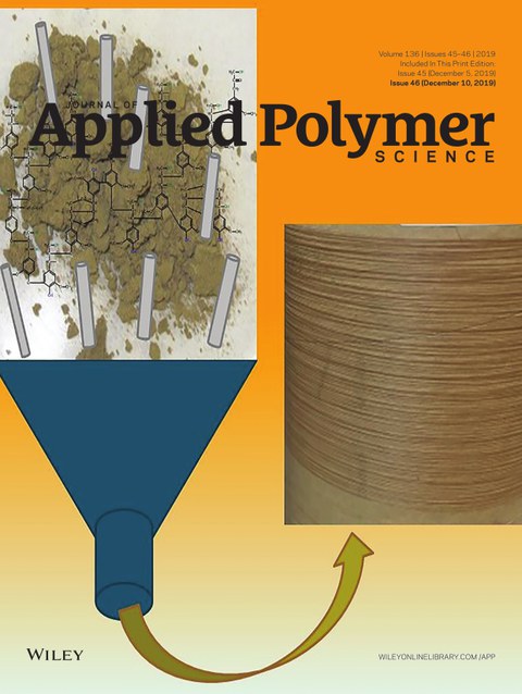 J of Applied Polymer Sci - 2019 - - Cover Image Volume 136 Issue 46.jpg