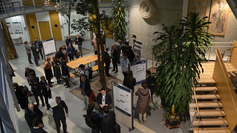 Blick auf die Postersession